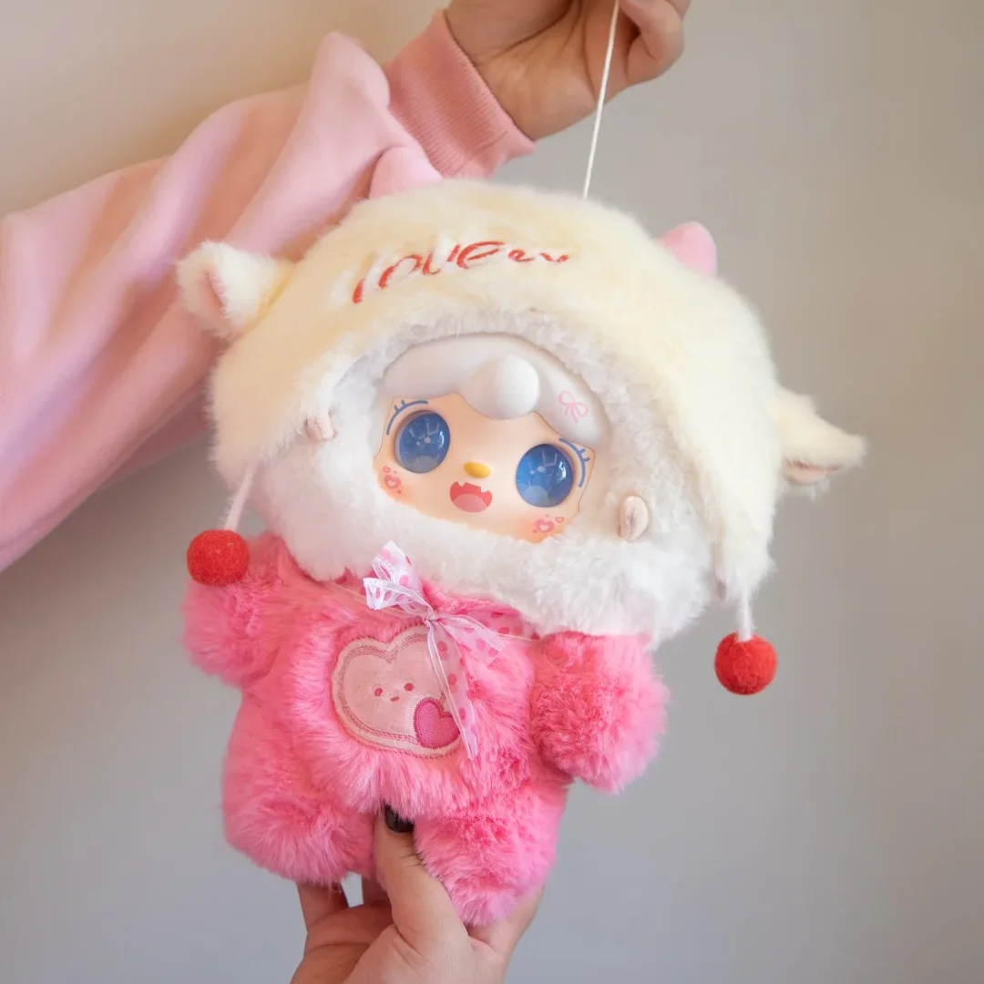 Yooki Heart Signal Series 400% Plush Hanging Card Valentine's Day Limited Edition WHOOPEA