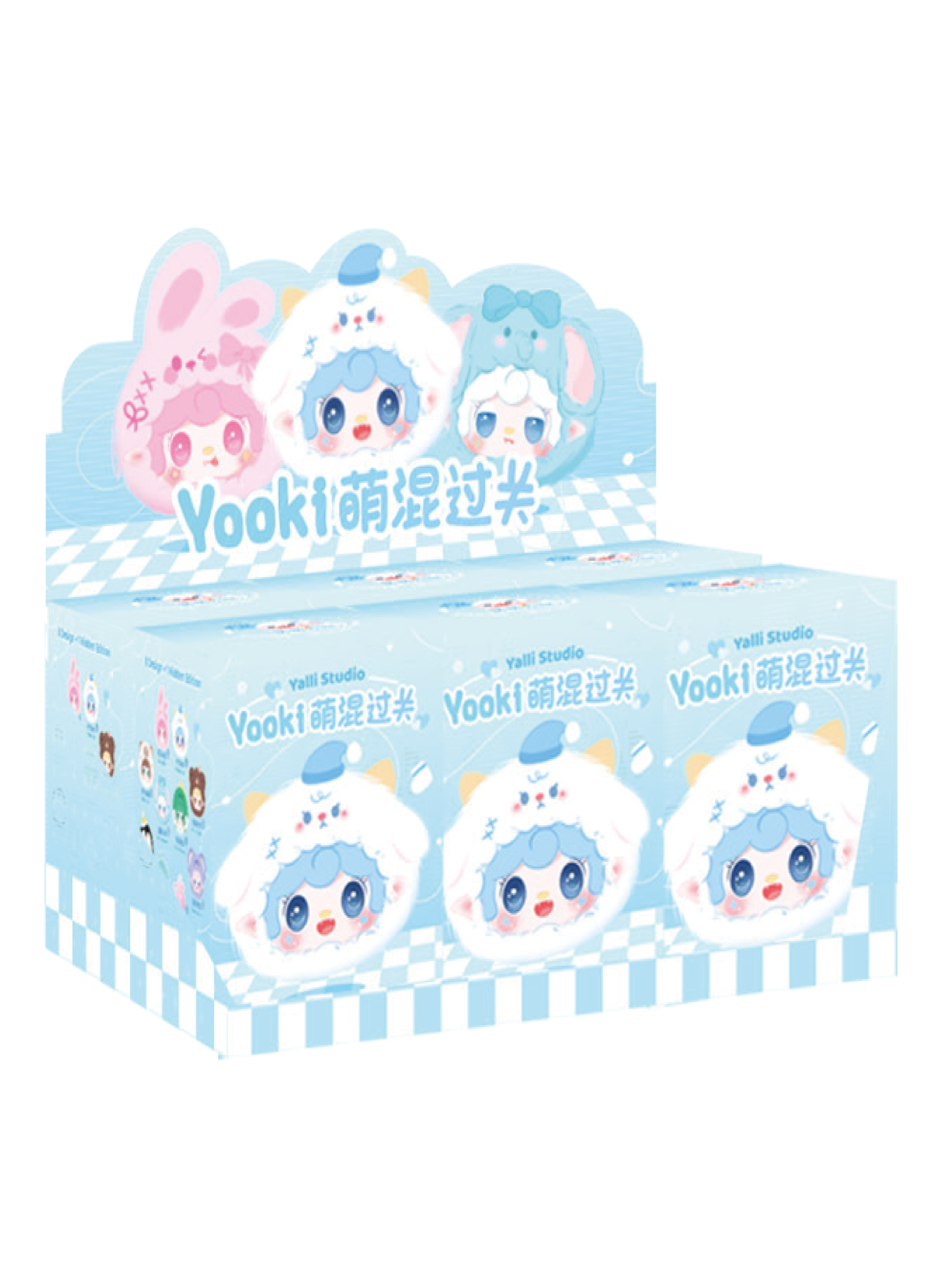 YOOKI V1 Cute Mix Pass Plush Series Blind Box Yooki