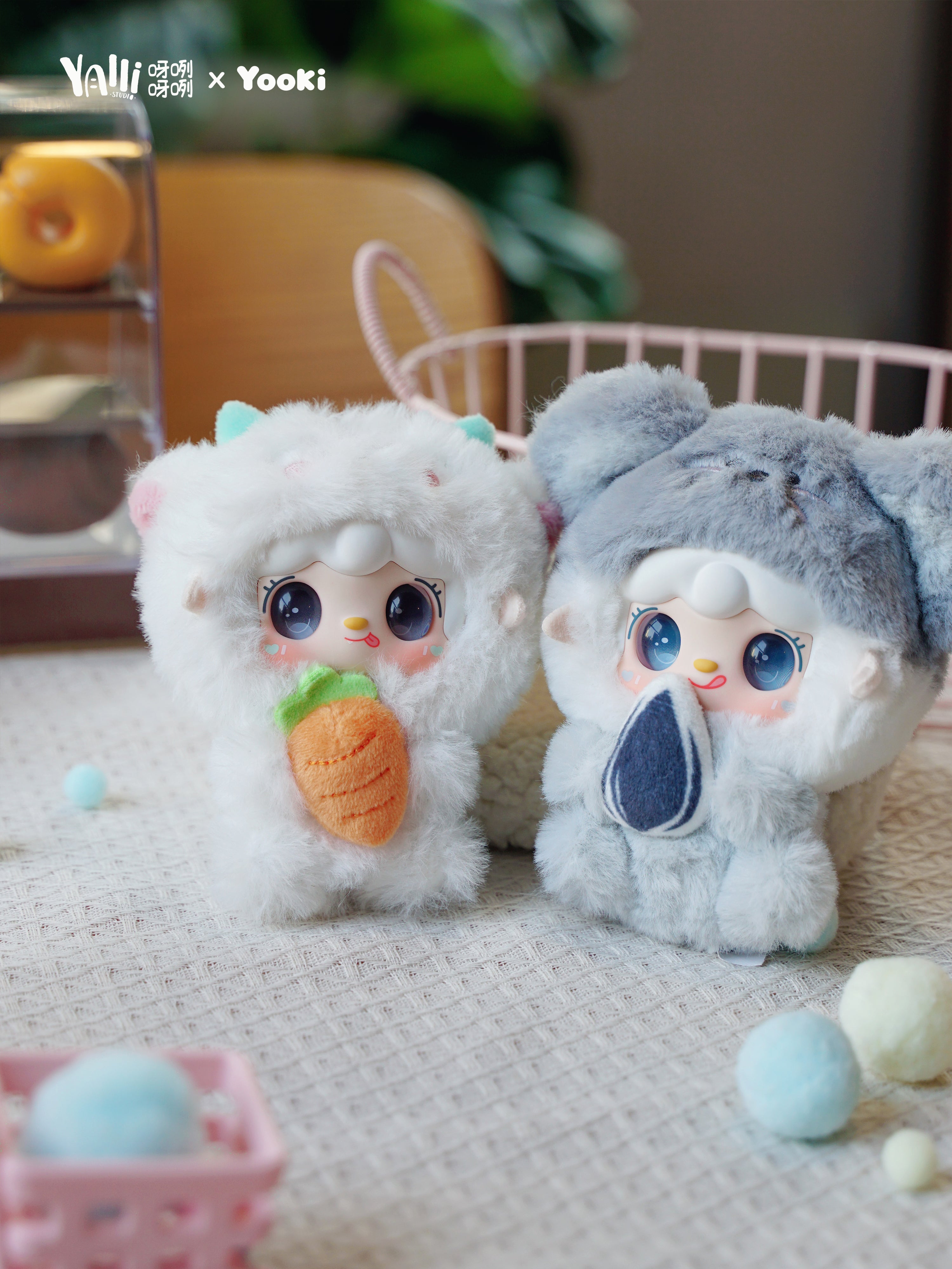 YOOKI V10 Hug Gourmet Restaurant Limited Series Plush Blind Box Yooki