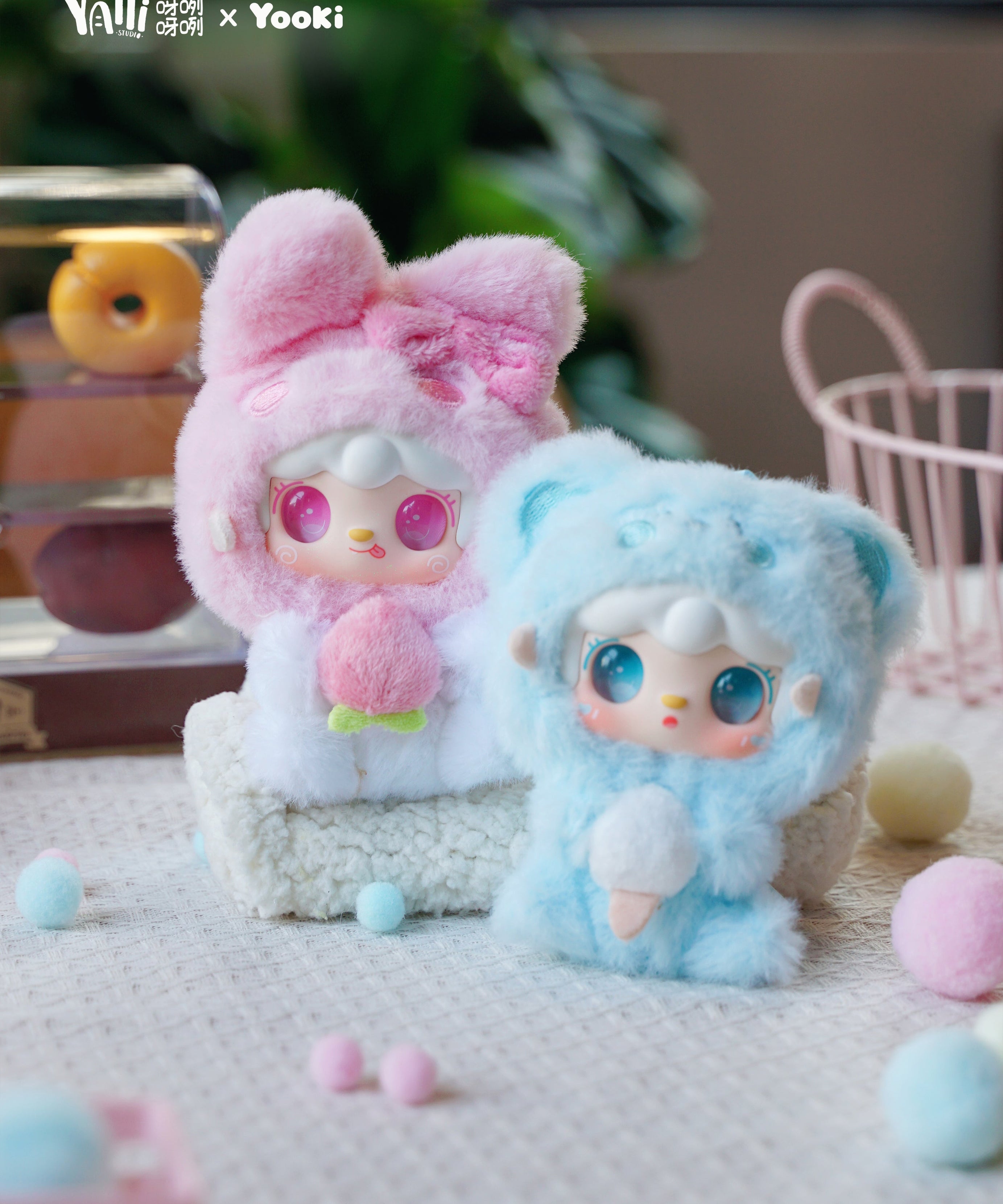 YOOKI V10 Hug Gourmet Restaurant Limited Series Plush Blind Box Yooki