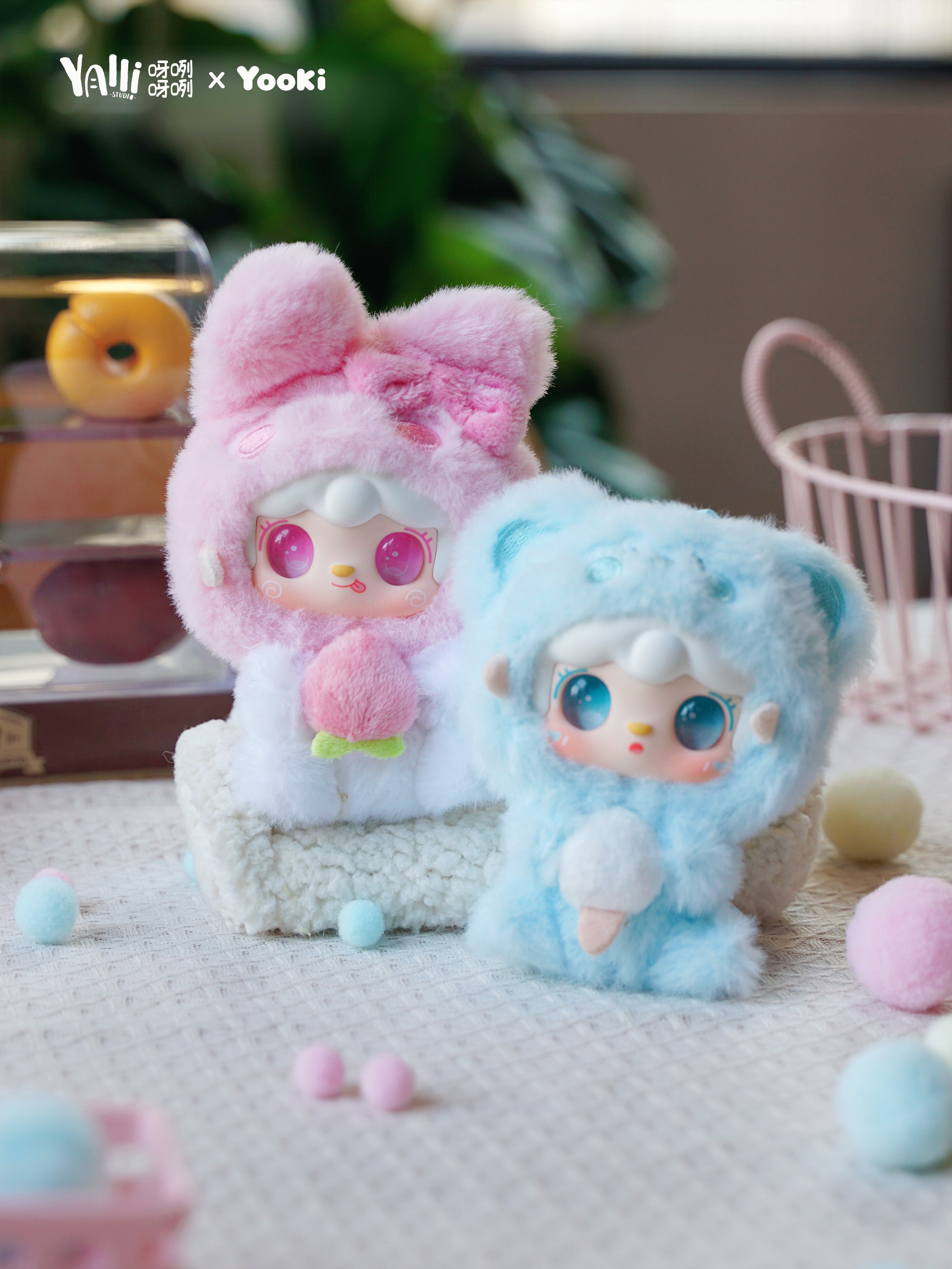 YOOKI V10 Hug Gourmet Restaurant Limited Series Plush Blind Box Yooki