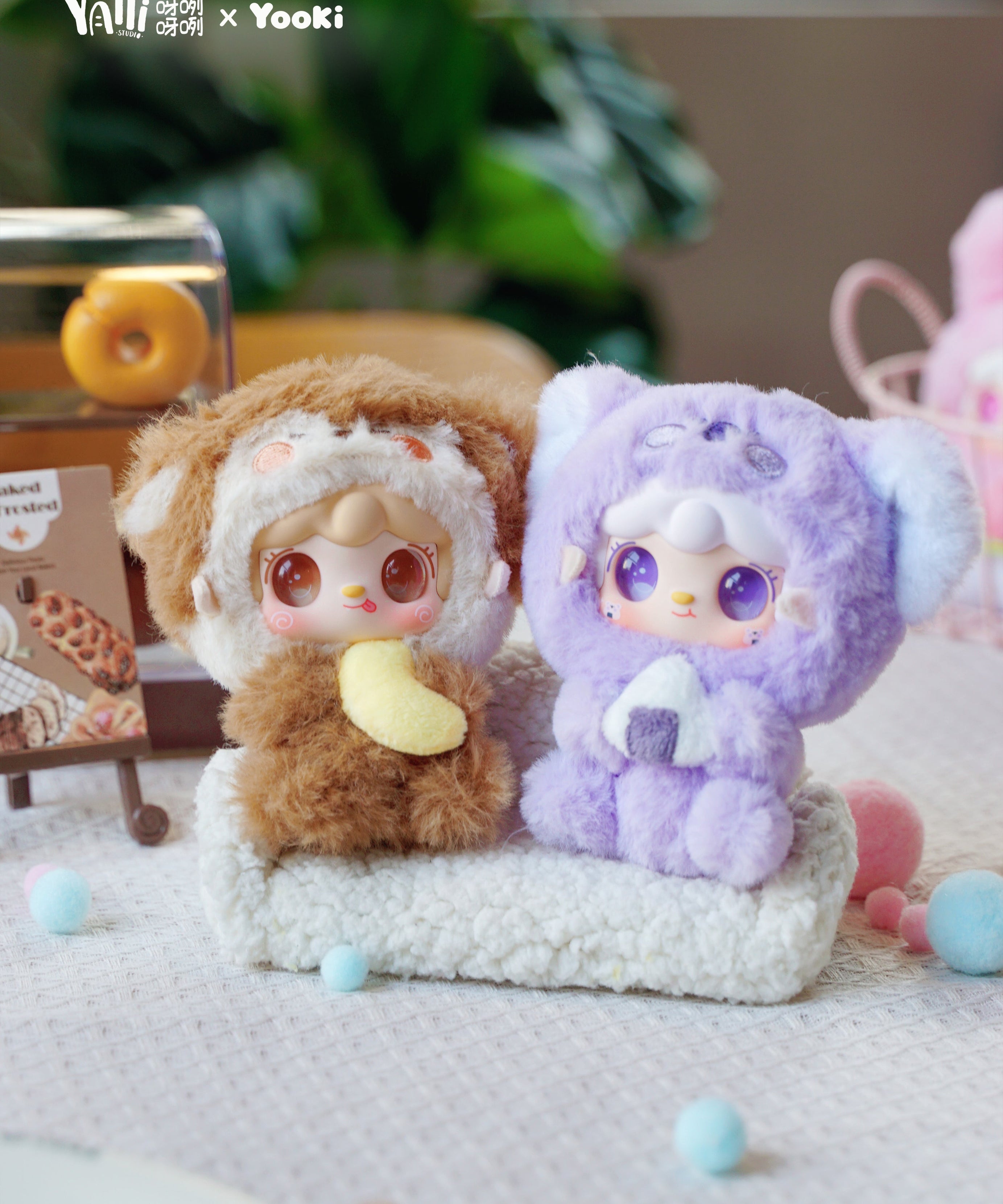 YOOKI V10 Hug Gourmet Restaurant Limited Series Plush Blind Box Yooki