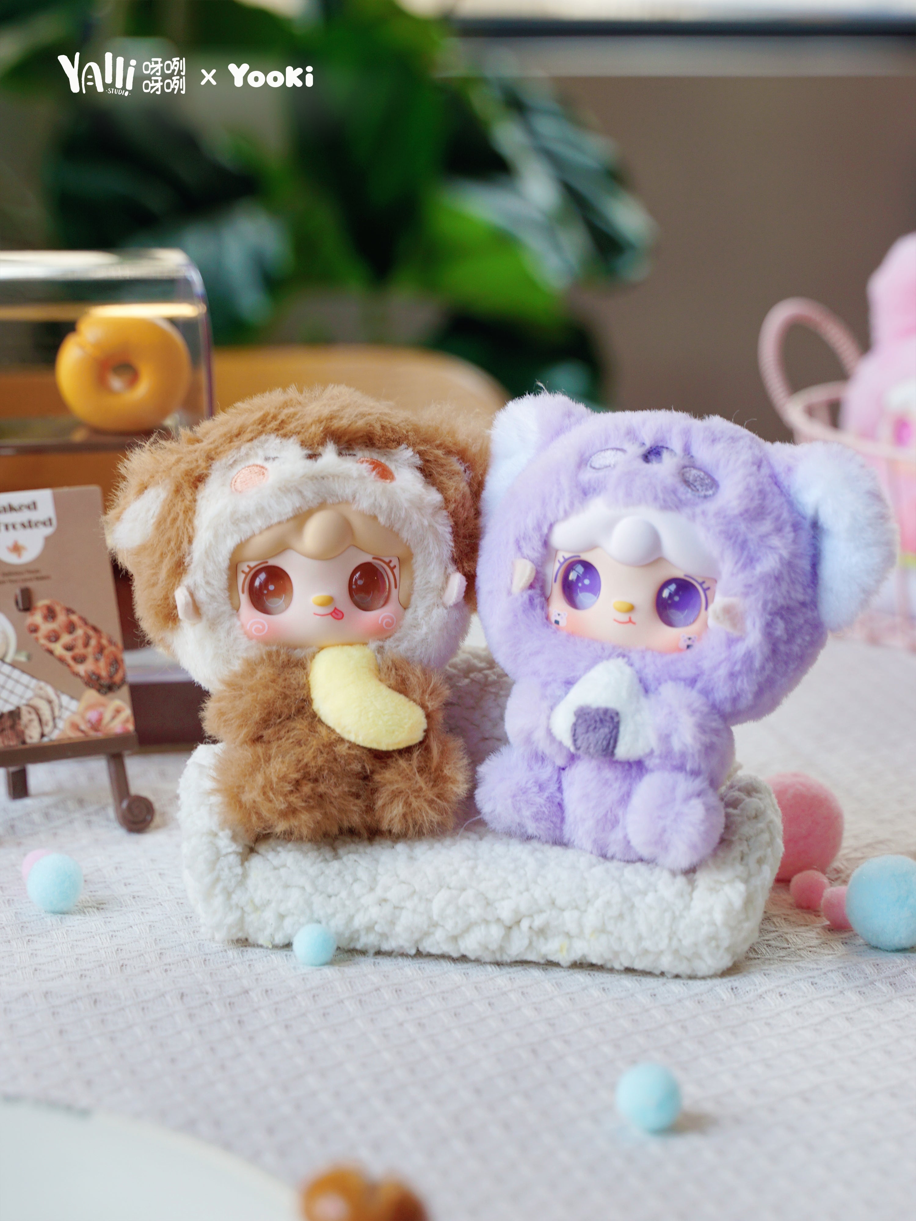 YOOKI V10 Hug Gourmet Restaurant Limited Series Plush Blind Box Yooki