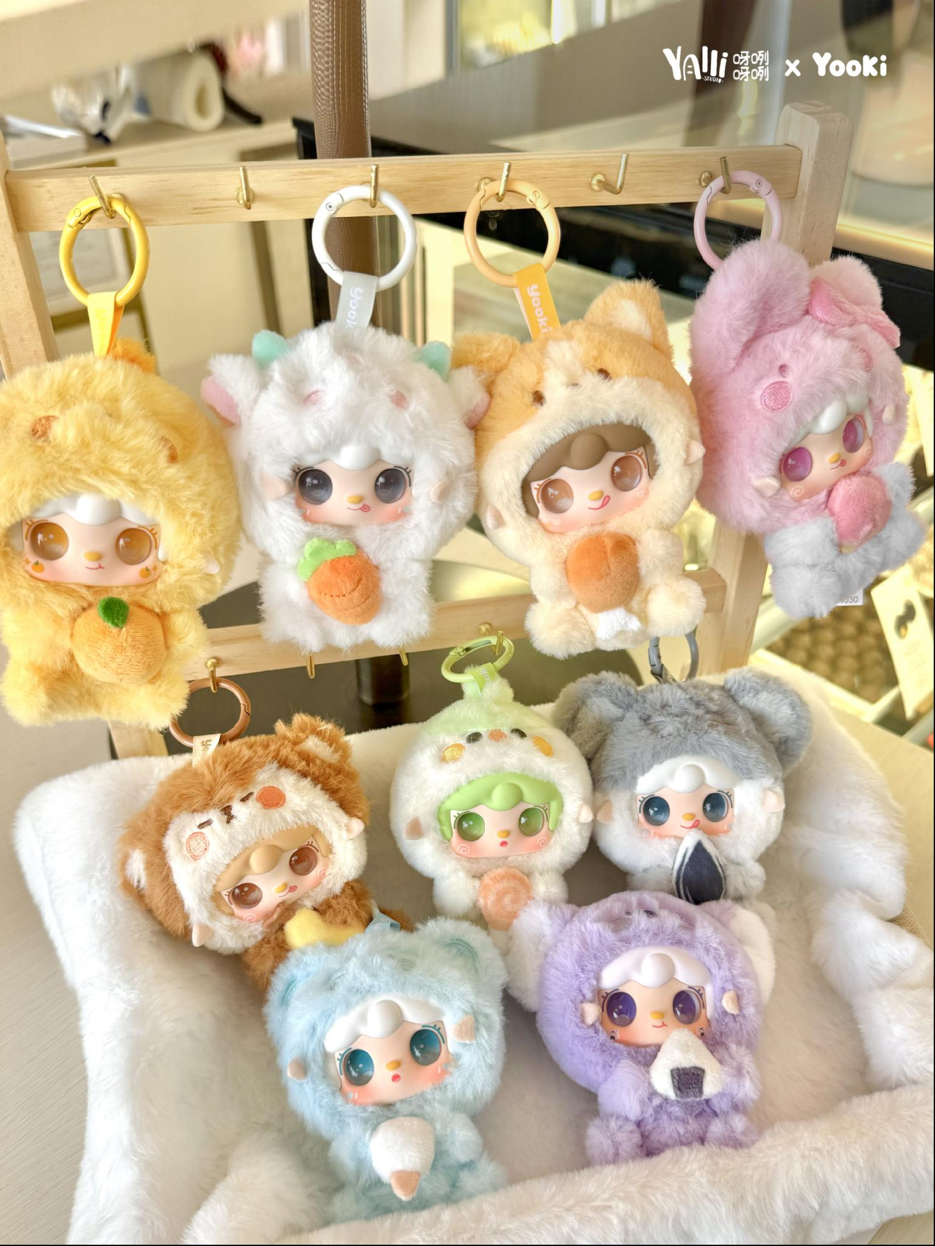 YOOKI V10 Hug Gourmet Restaurant Limited Series Plush Blind Box Yooki