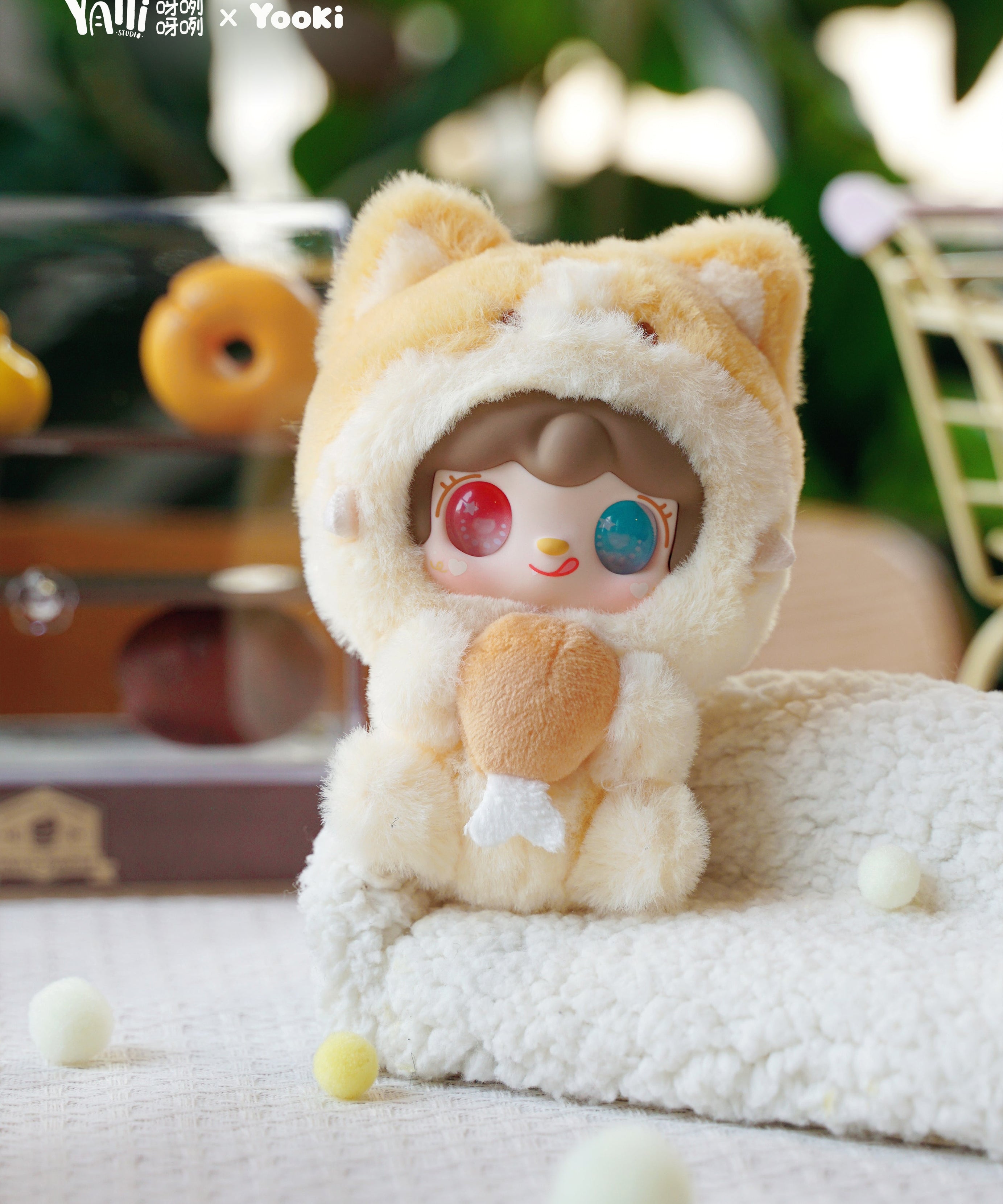 YOOKI V10 Hug Gourmet Restaurant Limited Series Plush Blind Box Yooki