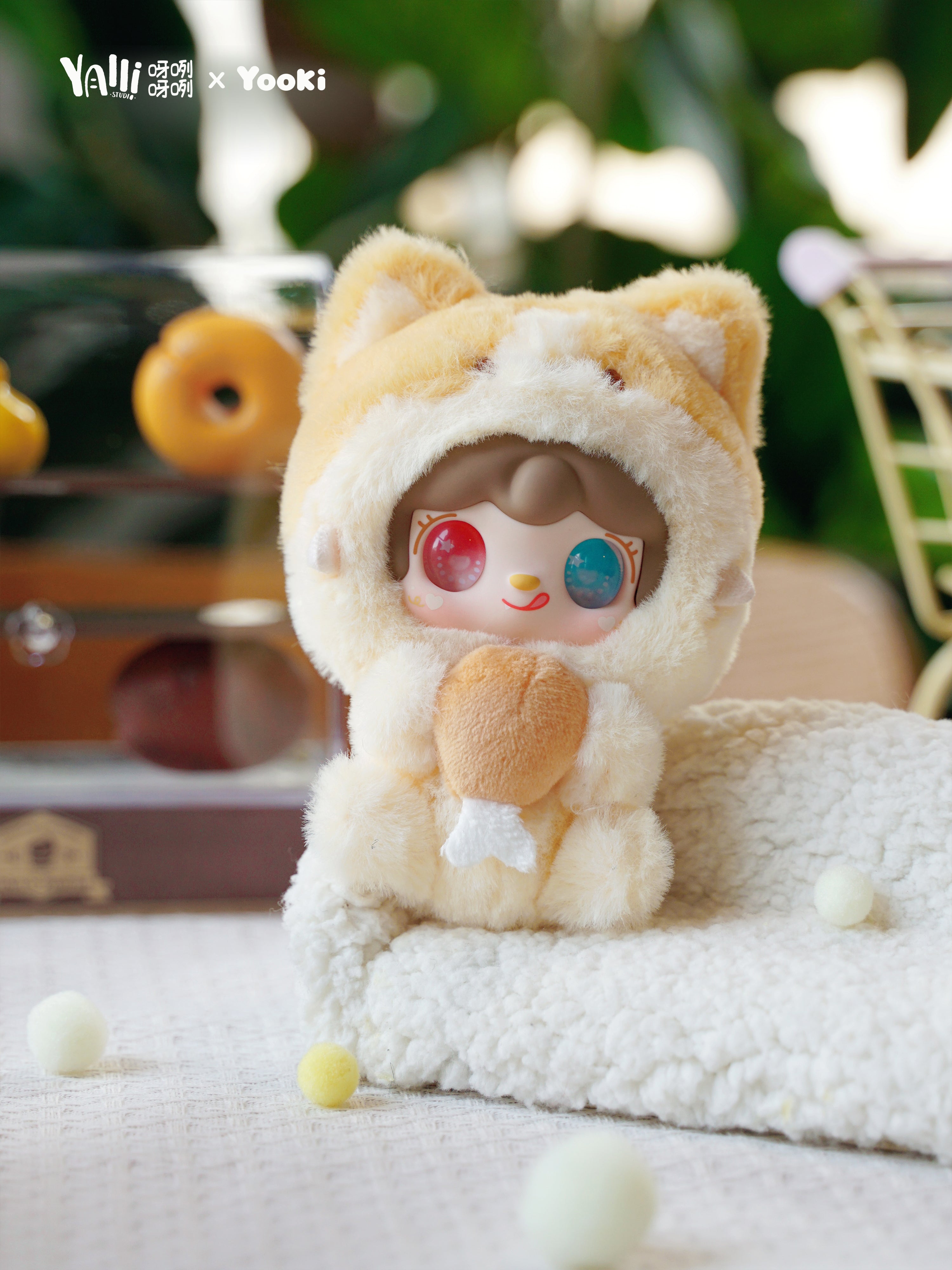 YOOKI V10 Hug Gourmet Restaurant Limited Series Plush Blind Box Yooki