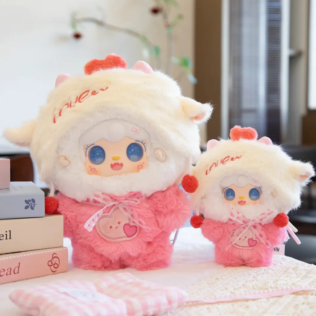 Yooki Heart Signal Series 400% Plush Hanging Card Valentine's Day Limited Edition WHOOPEA