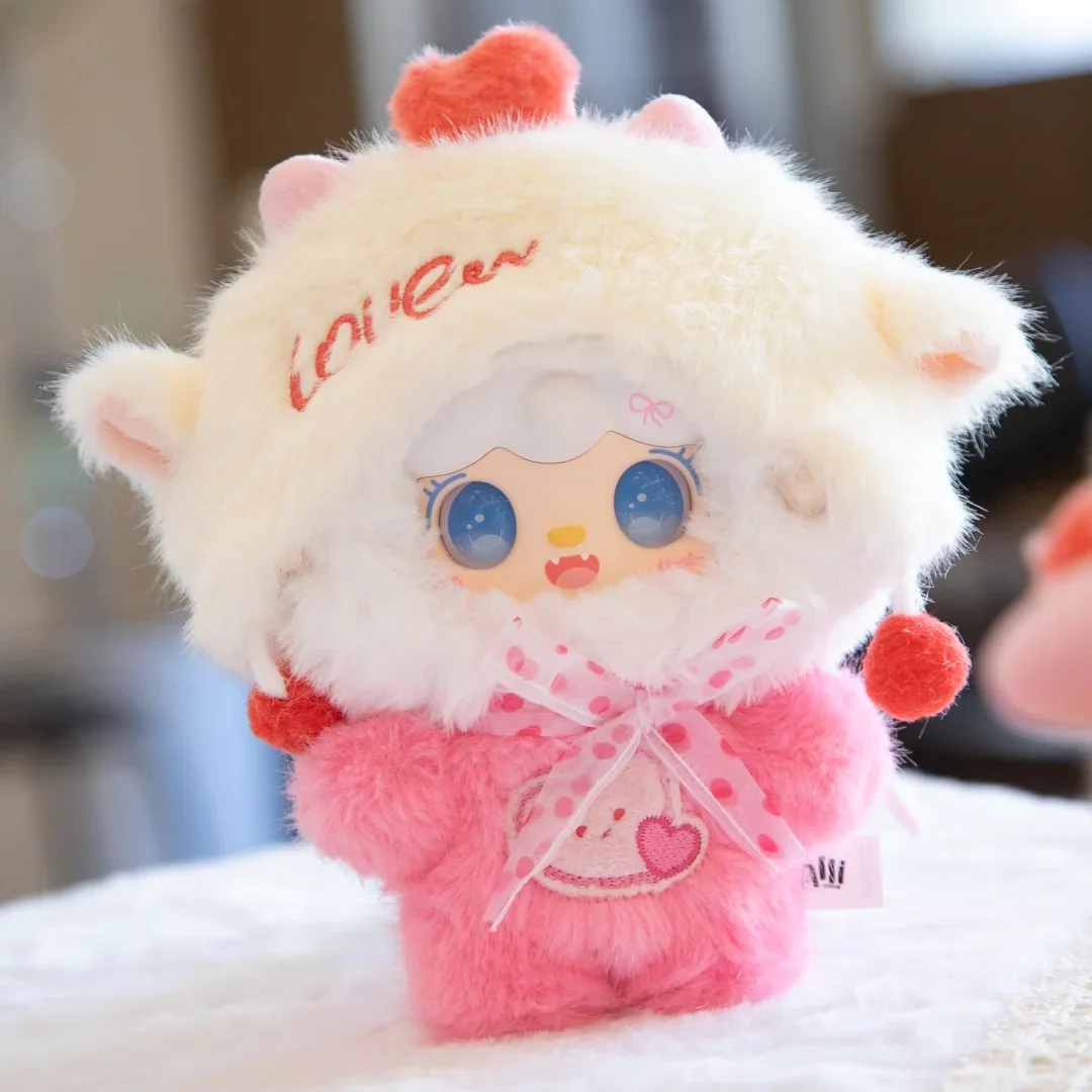 Yooki Heart Signal Series 400% Plush Hanging Card Valentine's Day Limited Edition WHOOPEA