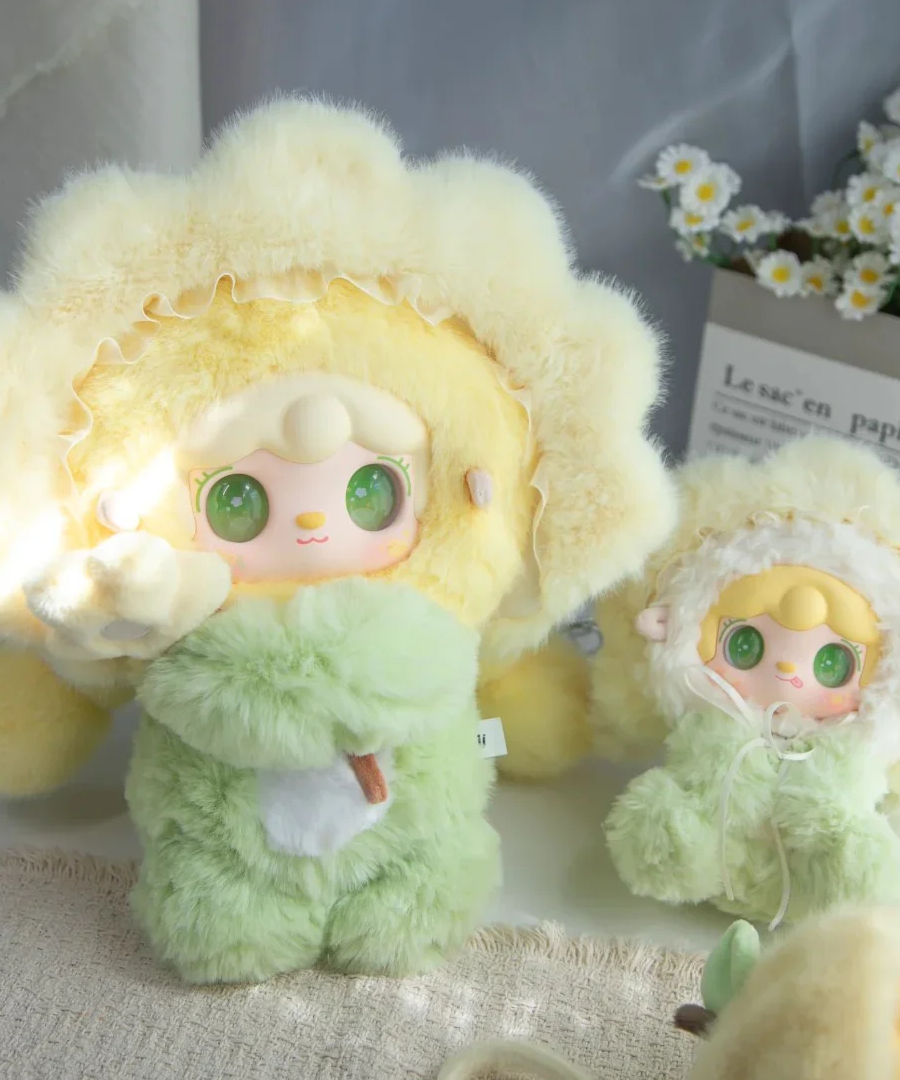 YOOKI Swaying Sunflower Series 400% Plush Doll And Plush Pendant Hanging Card Yooki