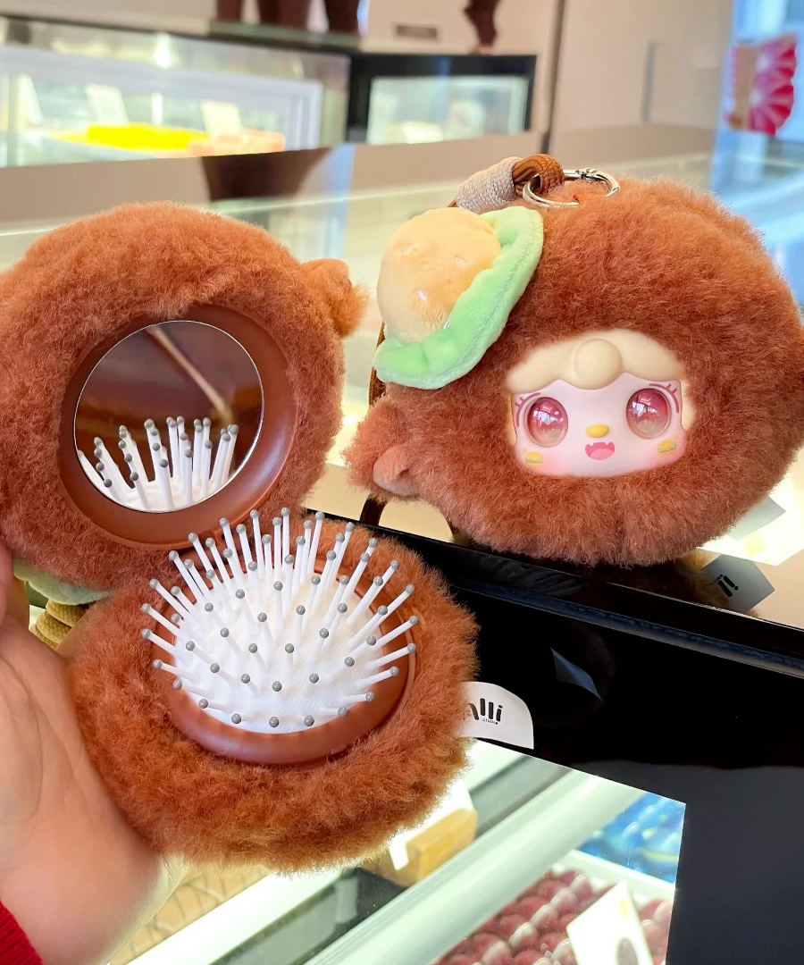 Yooki Heat Charging Station Series Mirror Comb Plush Blind Box Yooki