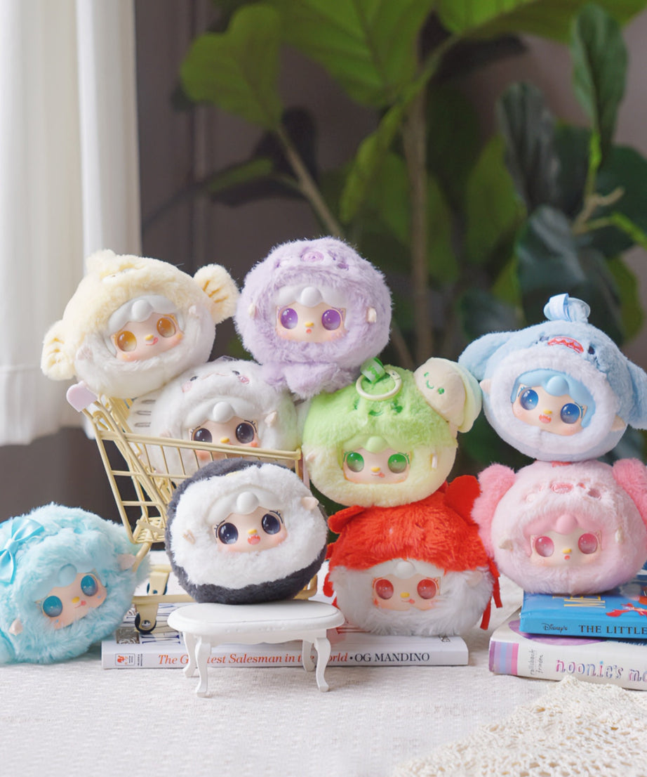 YOOKI V6 Ocean Baby Mini Plush Series Blind Box Yooki