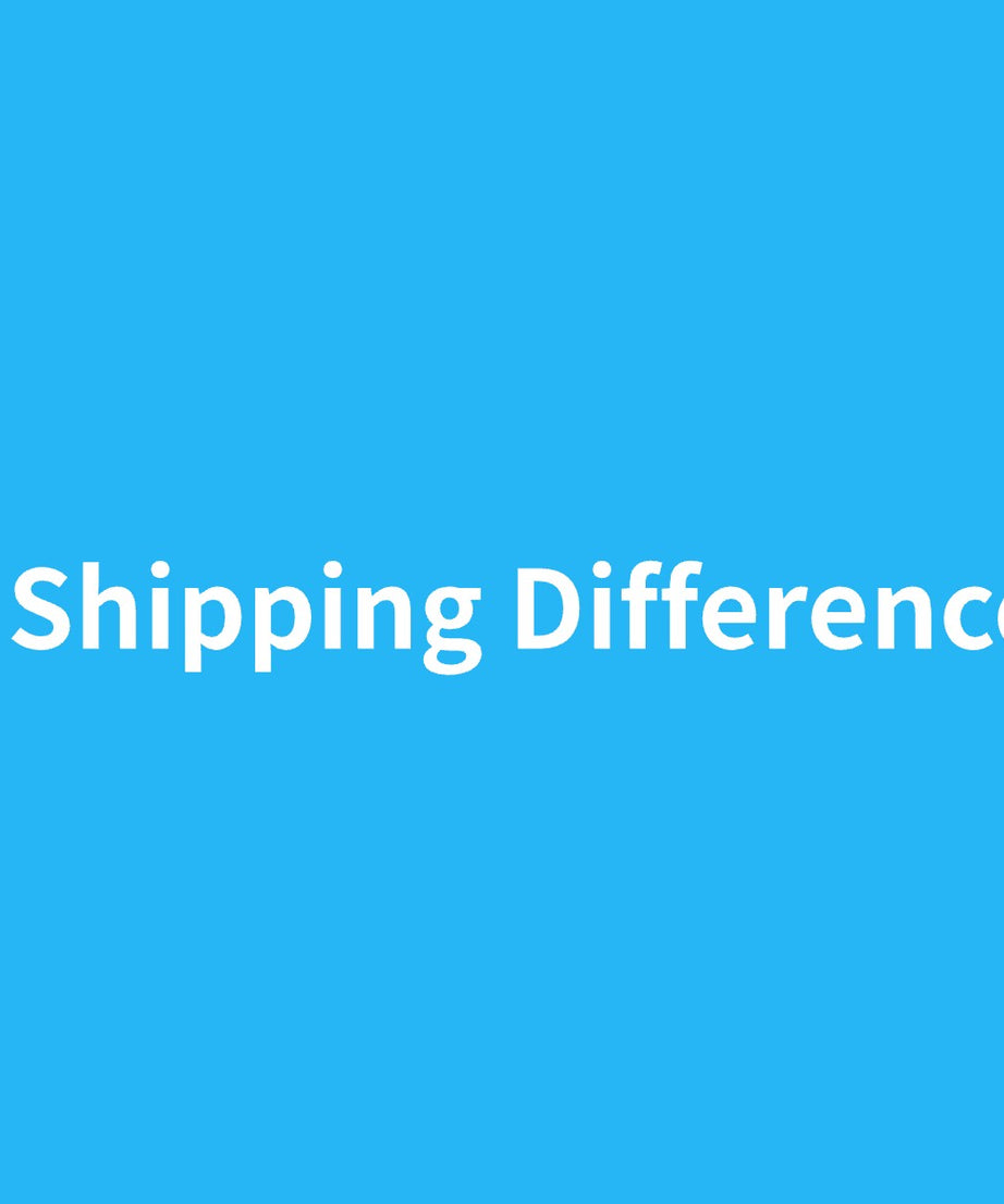 Shipping Difference Yooki