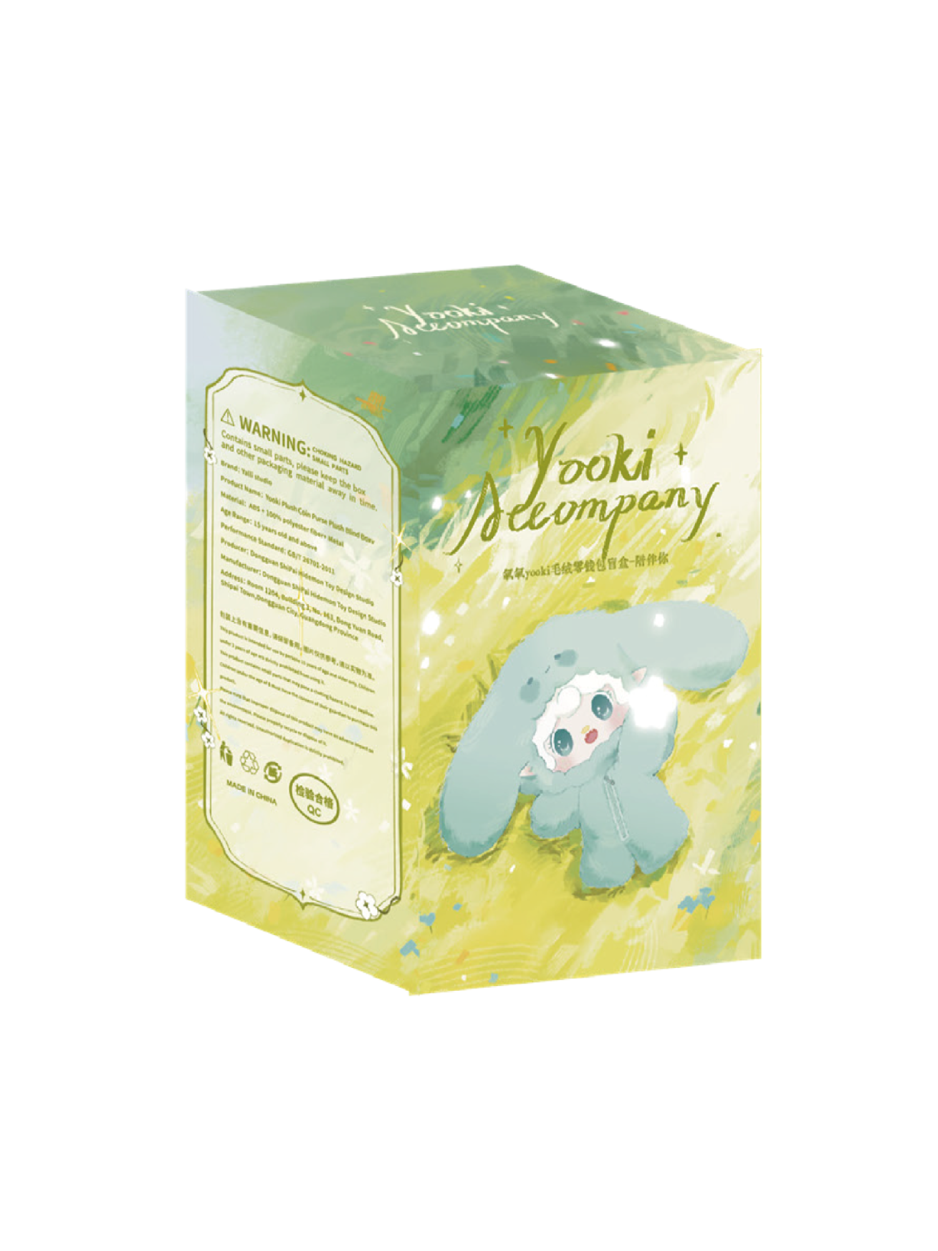 YOOKI V8 Accompany Series Coin Purse Plush Blind Box Yooki