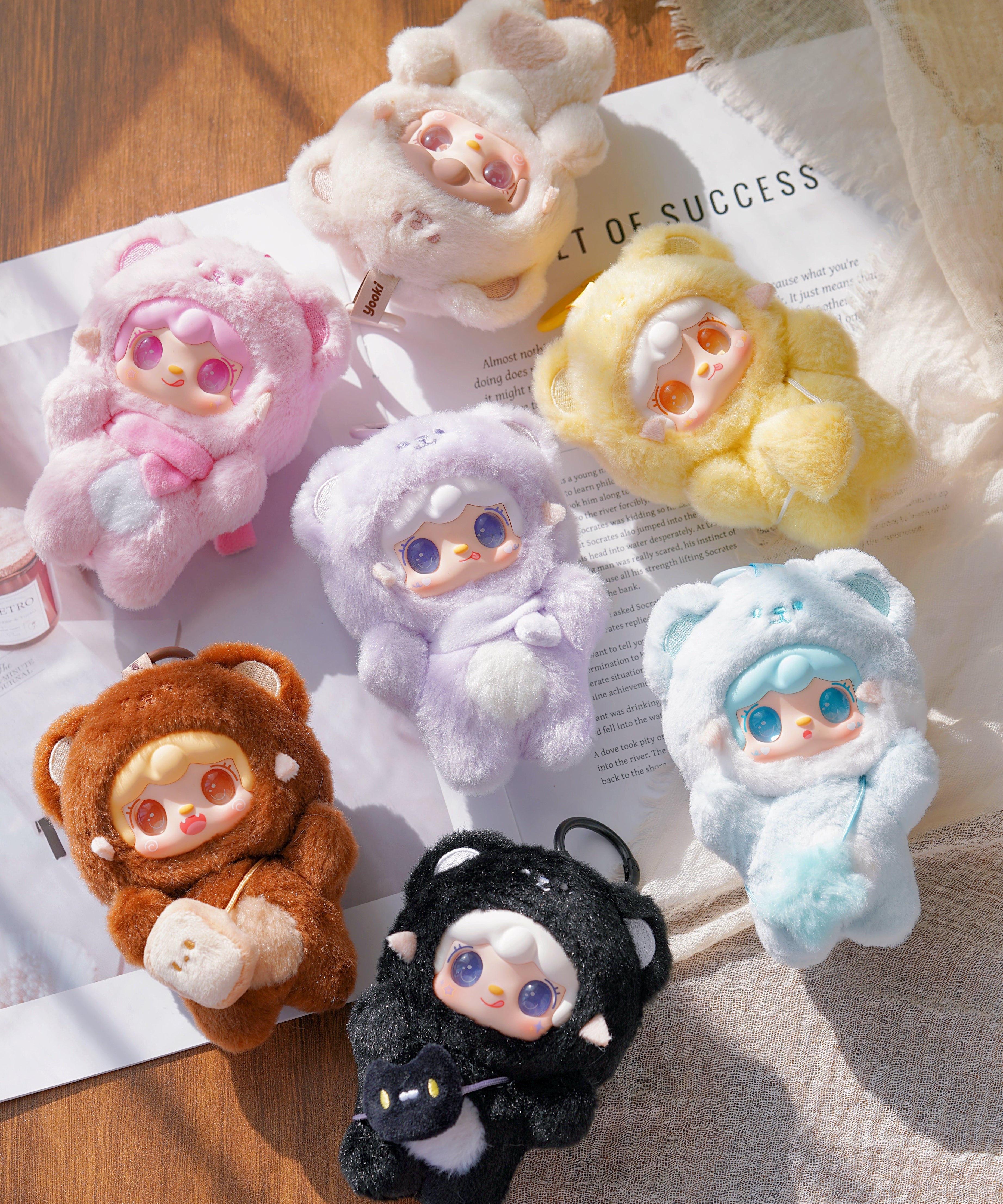 YOOKI V4 Take A Bite Of Bear Series Plush Blind Box Yooki