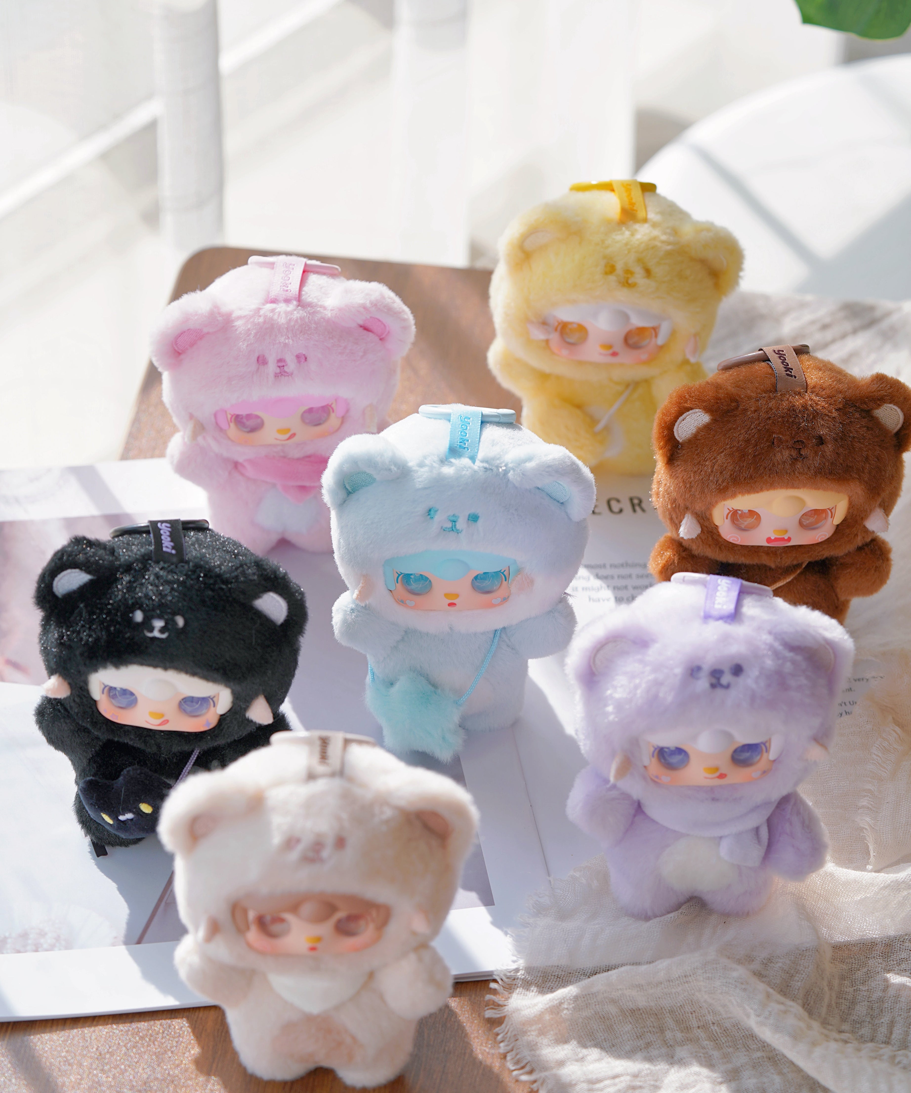 YOOKI V4 Take A Bite Of Bear Series Plush Blind Box Yooki