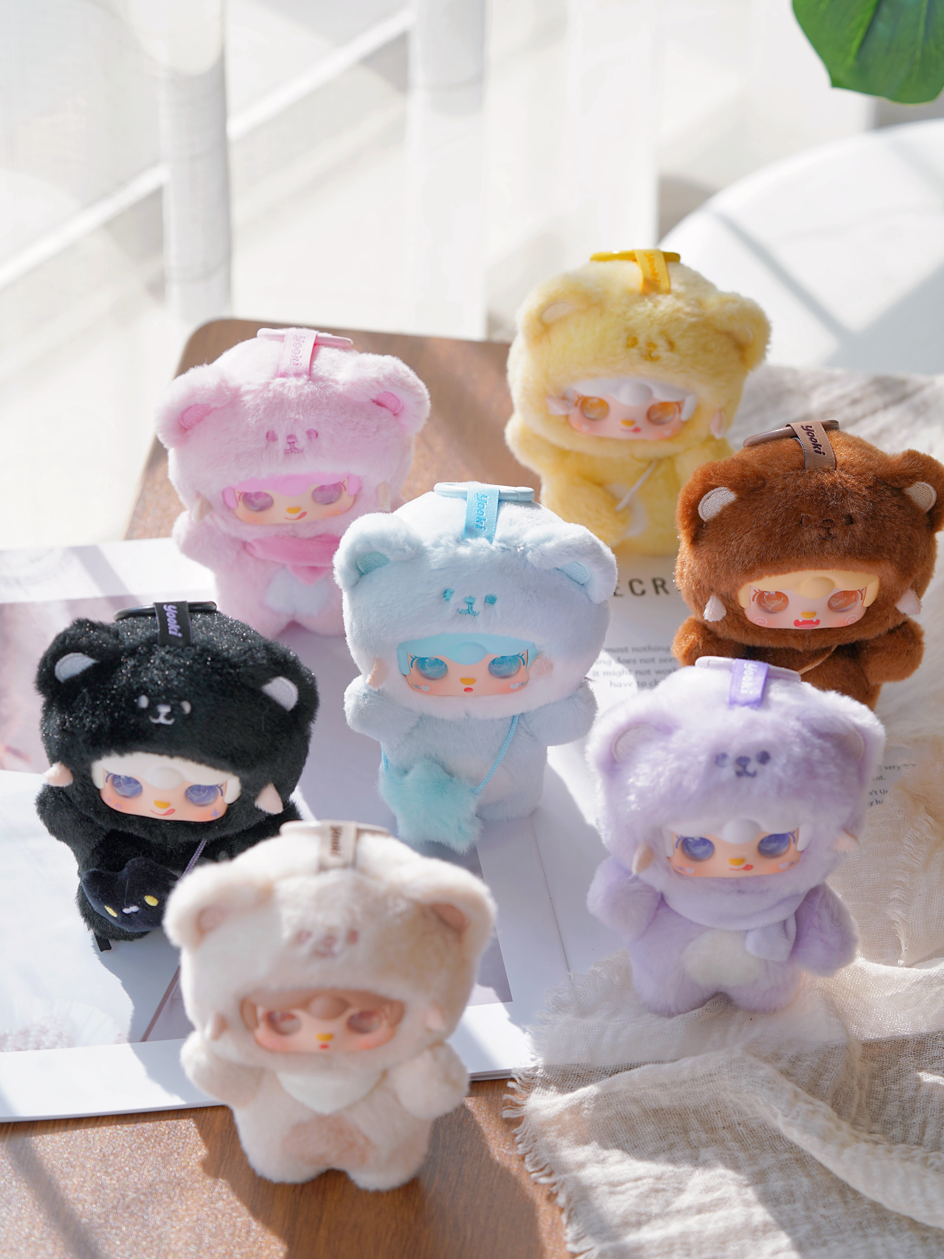 YOOKI V4 Take A Bite Of Bear Series Plush Blind Box Yooki