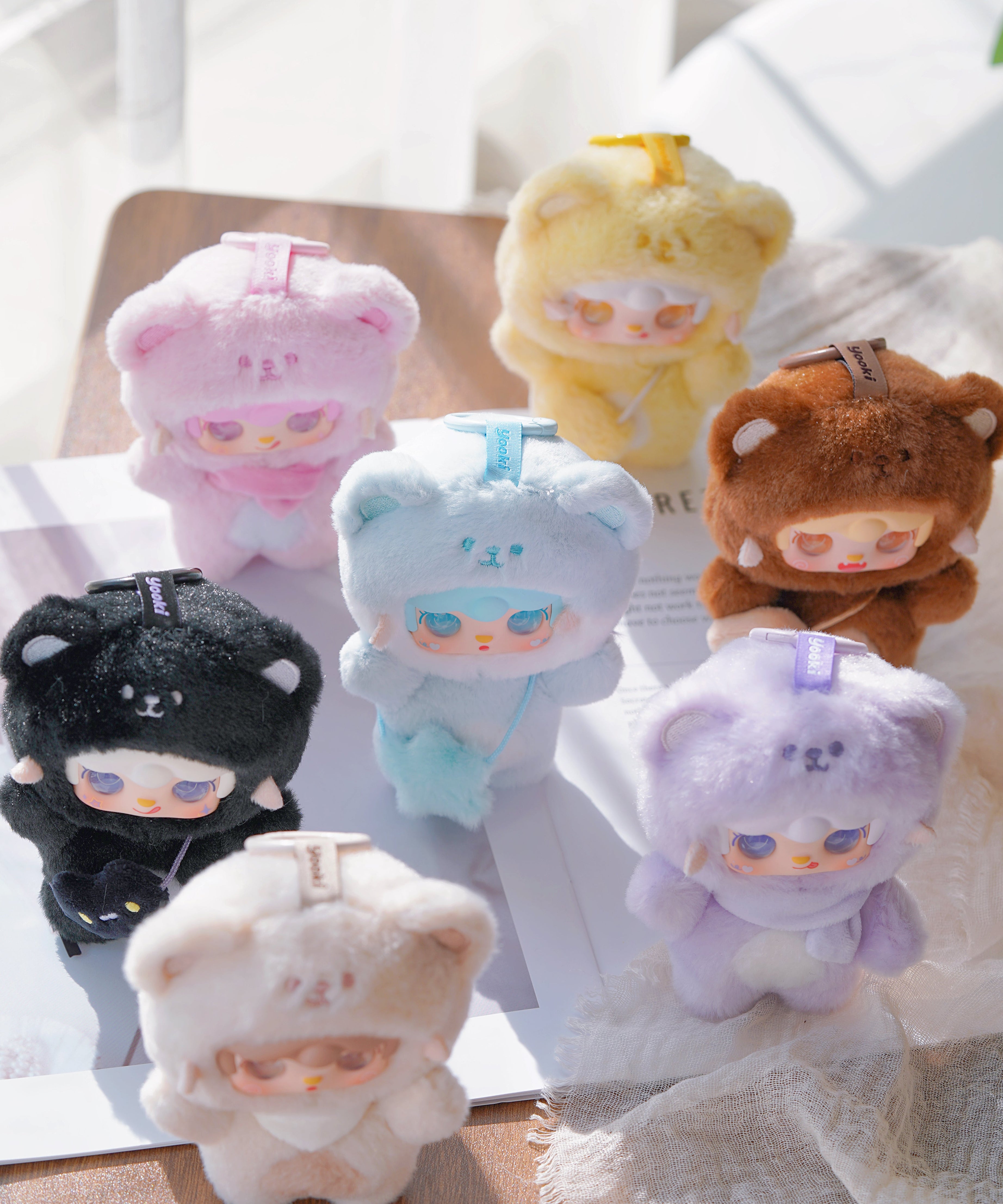 YOOKI V4 Take A Bite Of Bear Series Plush Blind Box Yooki