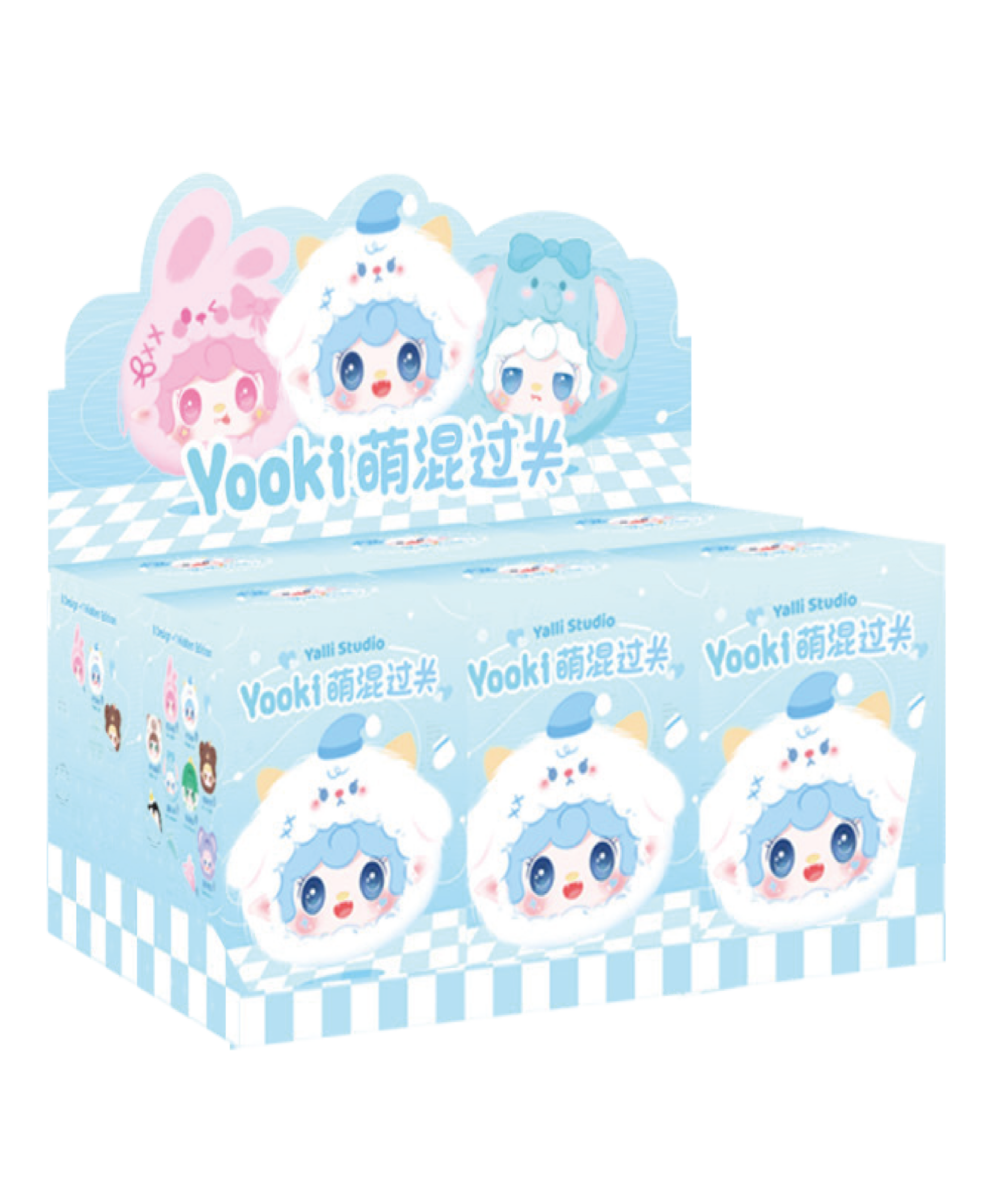YOOKI V1 Cute Mix Pass Plush Series Blind Box Yooki