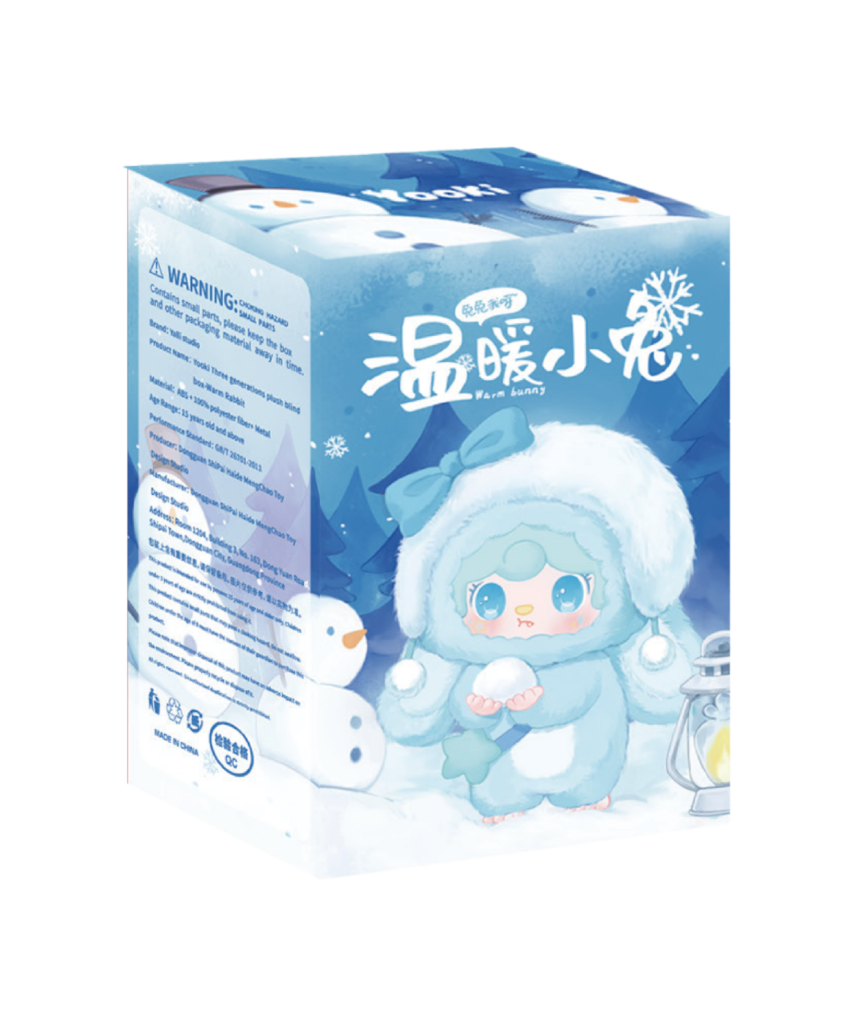 YOOKI V3 Warm Bunny Series Plush Blind Box Yooki