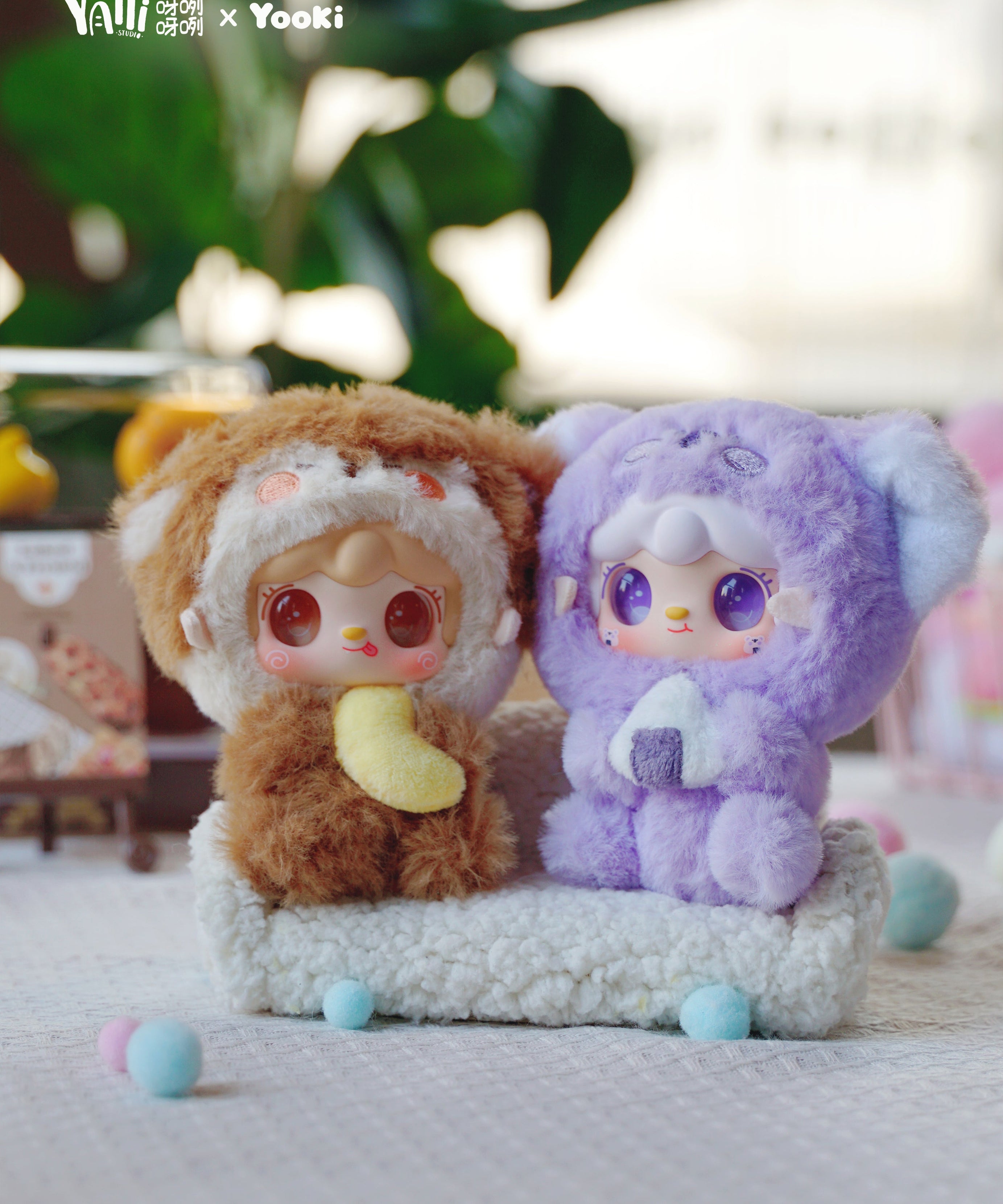 YOOKI V10 Hug Gourmet Restaurant Limited Series Plush Blind Box Yooki