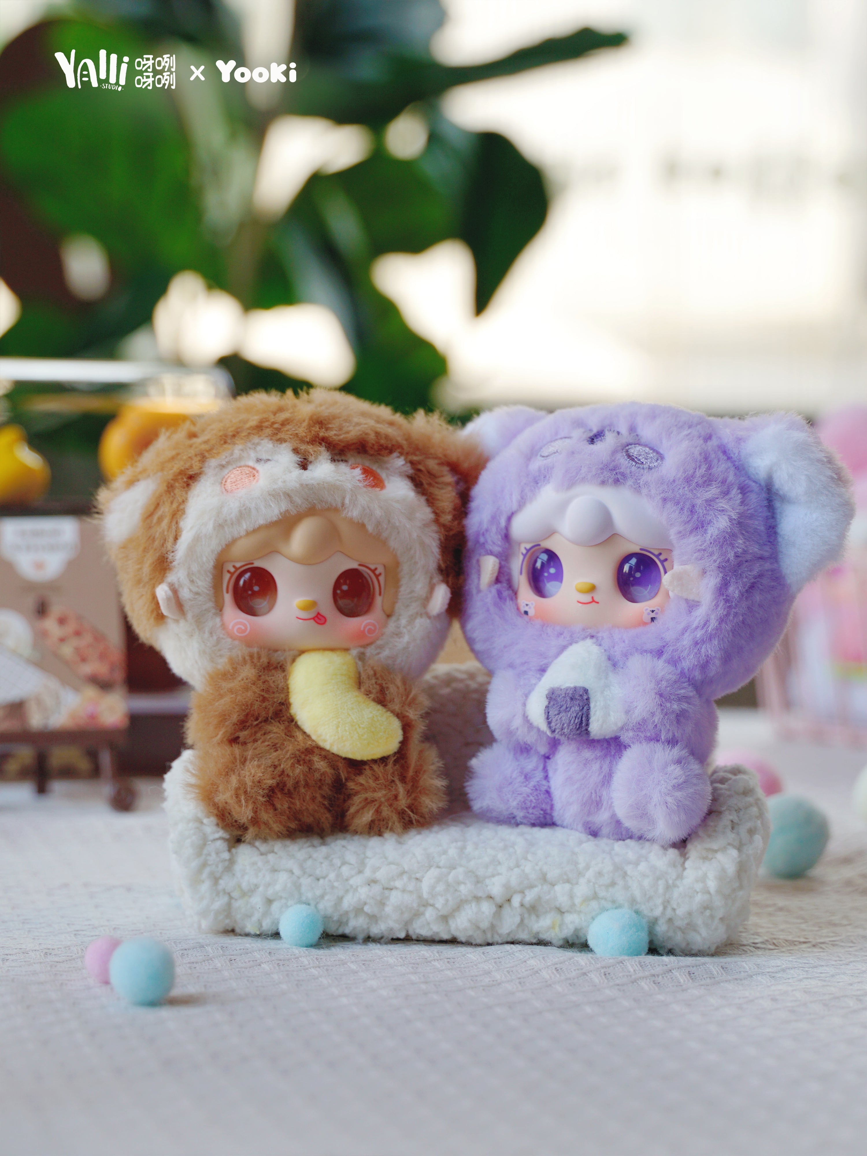 YOOKI V10 Hug Gourmet Restaurant Limited Series Plush Blind Box Yooki