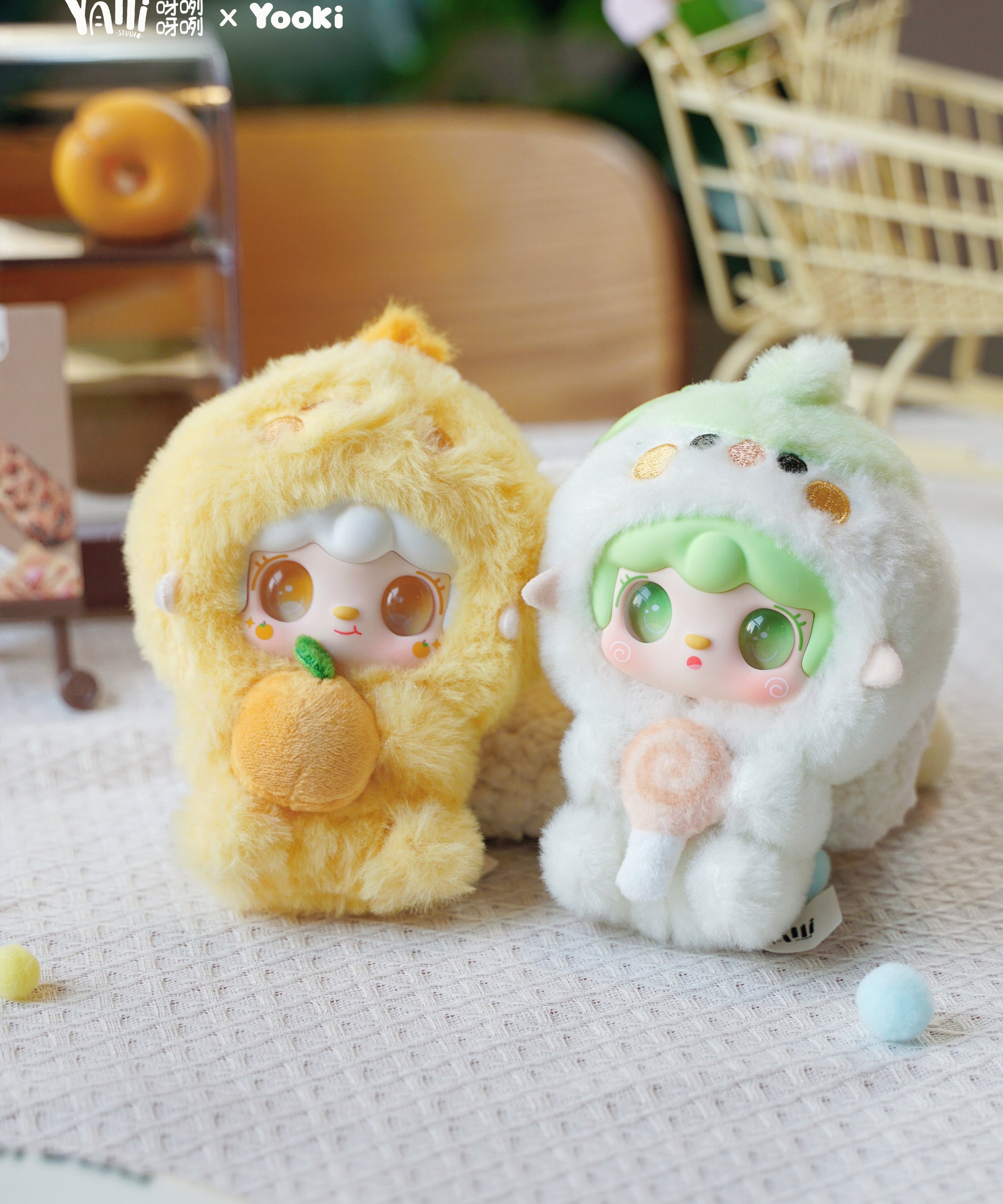 YOOKI V10 Hug Gourmet Restaurant Limited Series Plush Blind Box Yooki