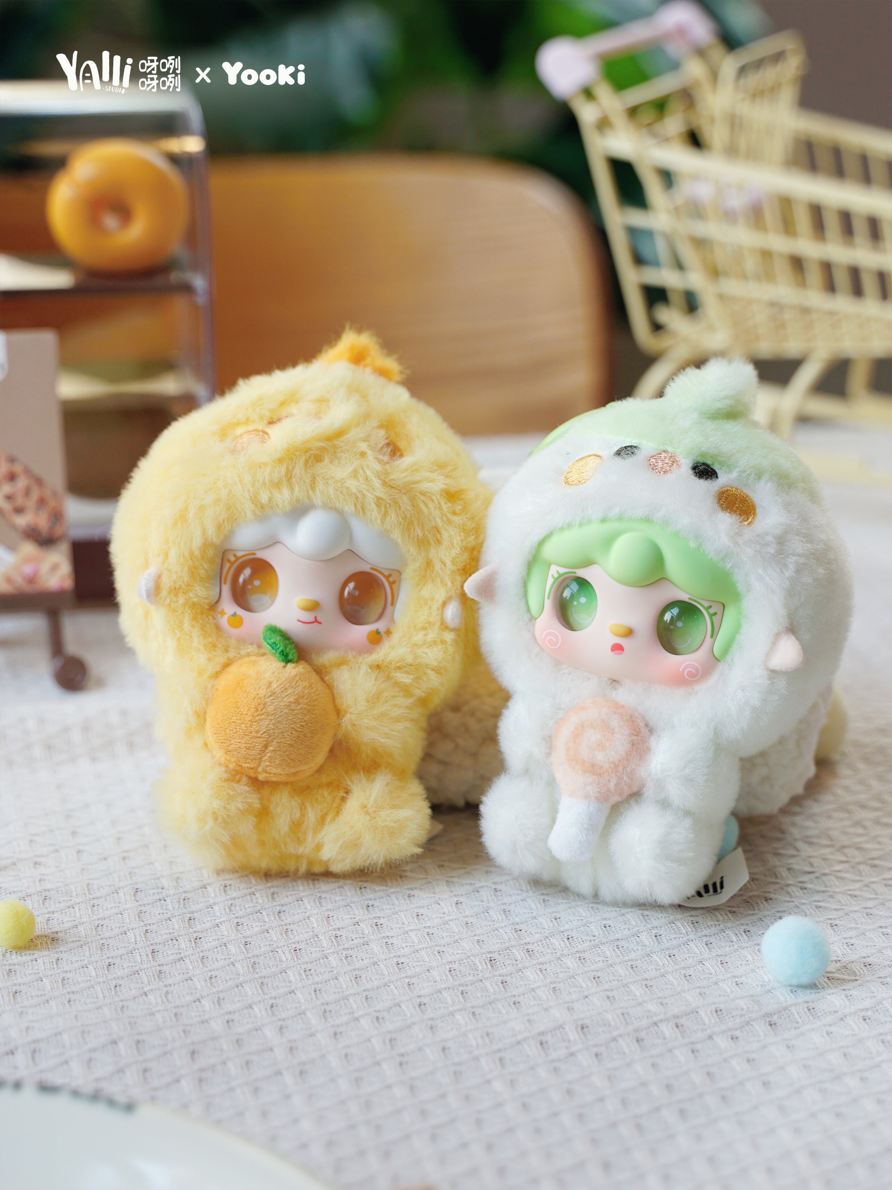 YOOKI V10 Hug Gourmet Restaurant Limited Series Plush Blind Box Yooki