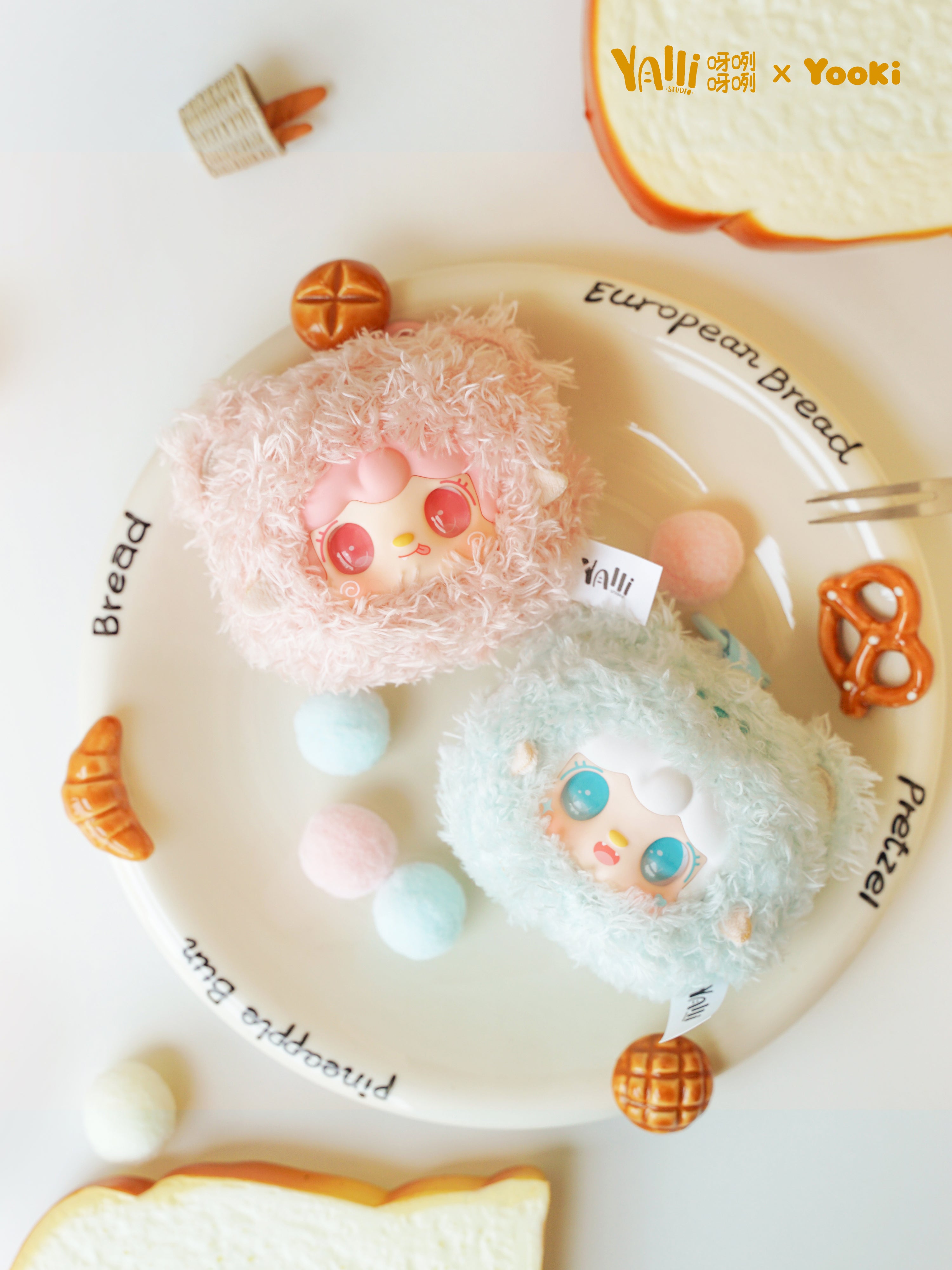 YOOKI V9 Bear Dango Mini Plush Series Blind Box Yooki