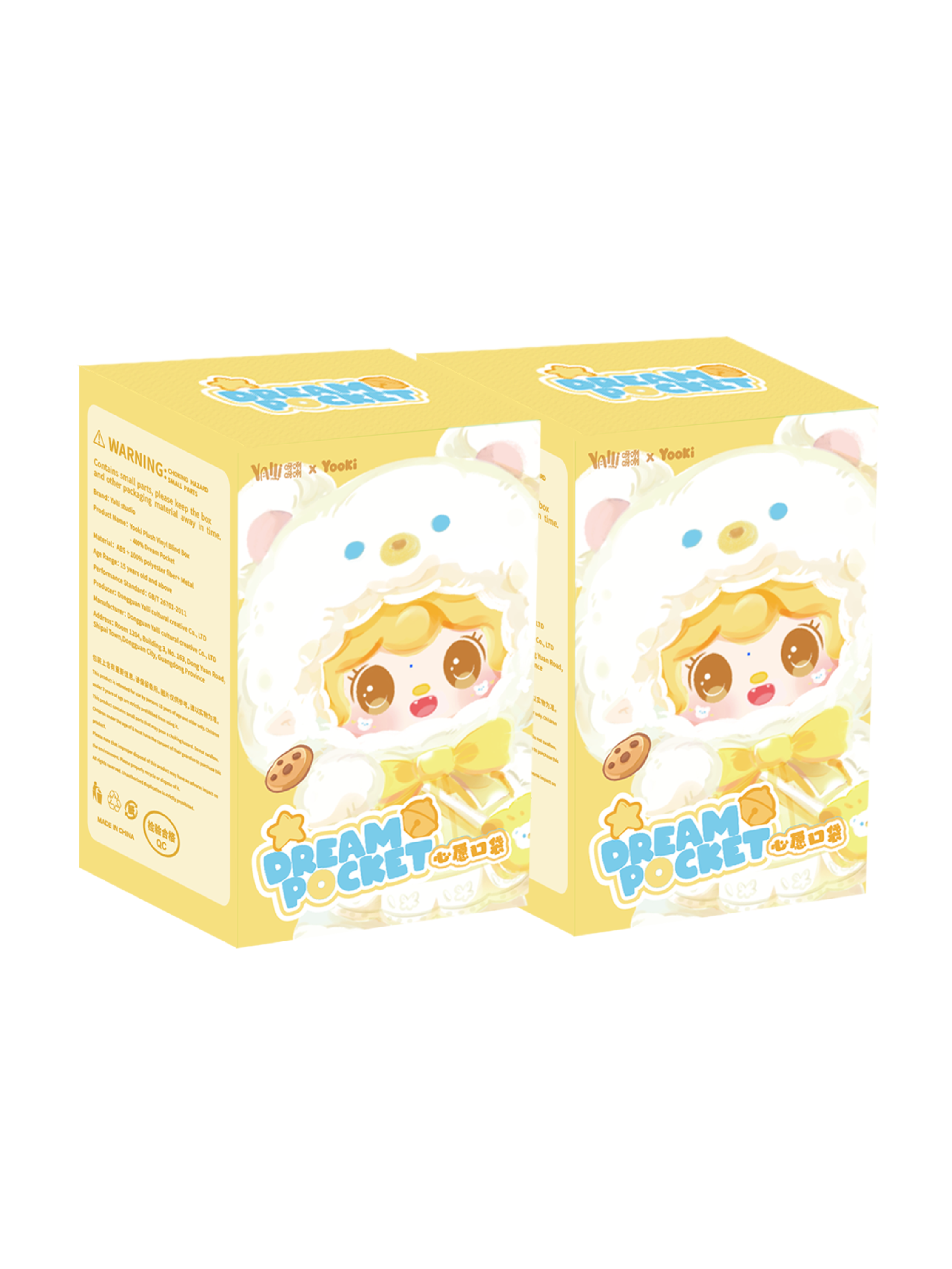 YOOKI V2 Dream Pocket 400% Series Plush Blind Box Yooki
